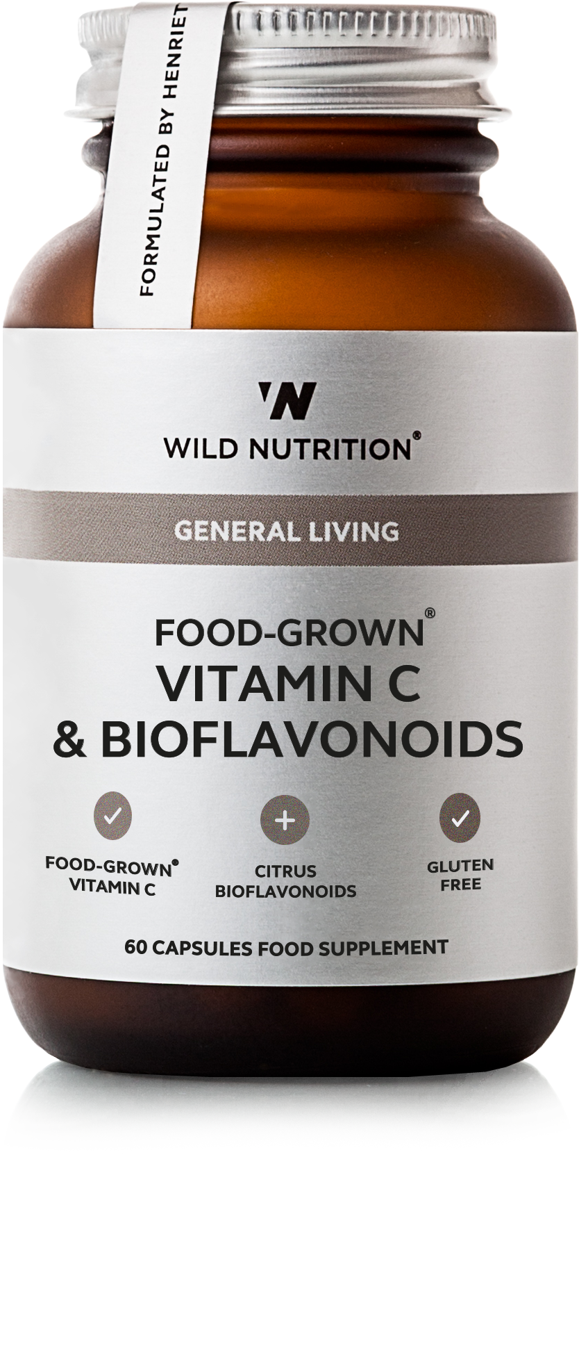 Wild Nutrition Vitamin C & bioflavonoids 60 caps