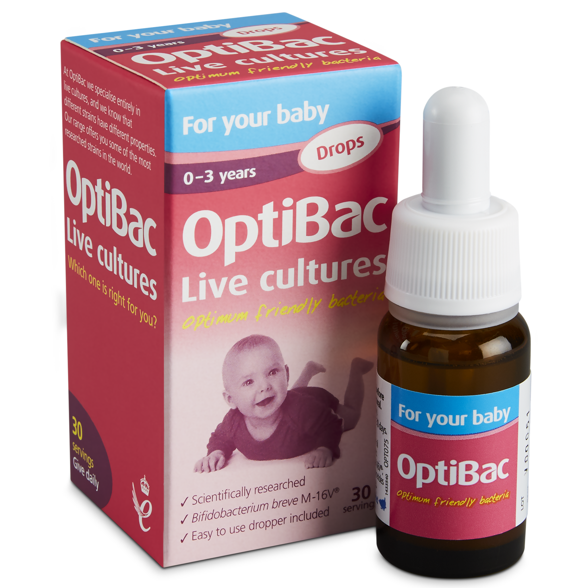Optibac - For your baby Drops - 30 Servings