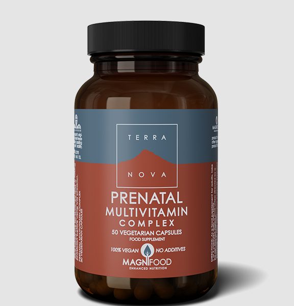 Terra Nova Prenatal multivitamin complex 50 caps