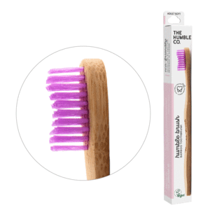 Humble Bamboo toothbrush medium pink