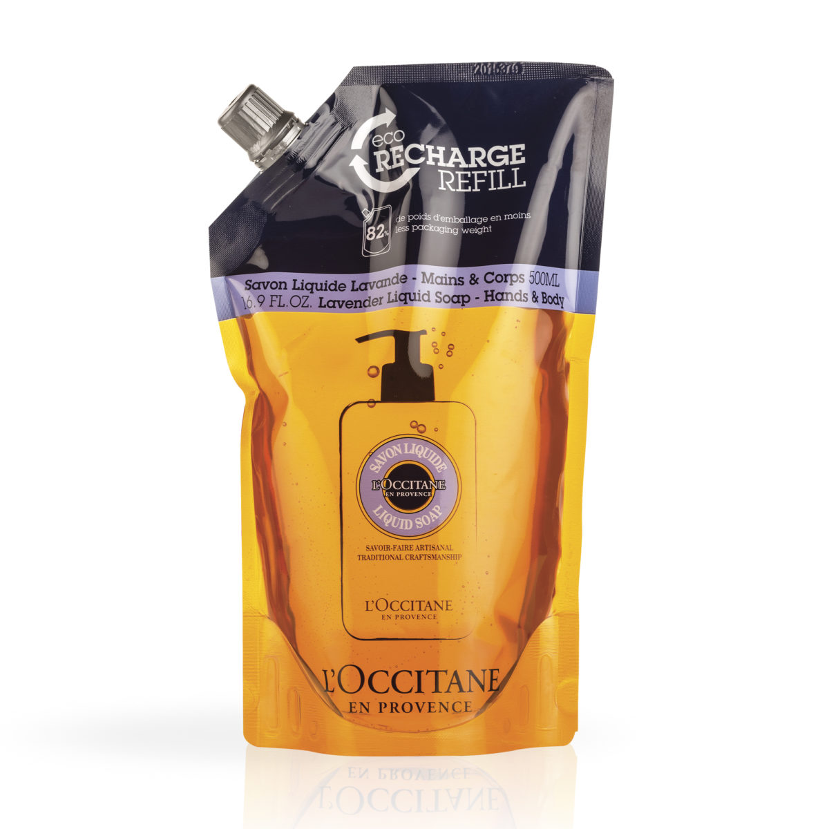 Loccitane Shea Lavender Hands & Body Liquid Soap Refill 500ml