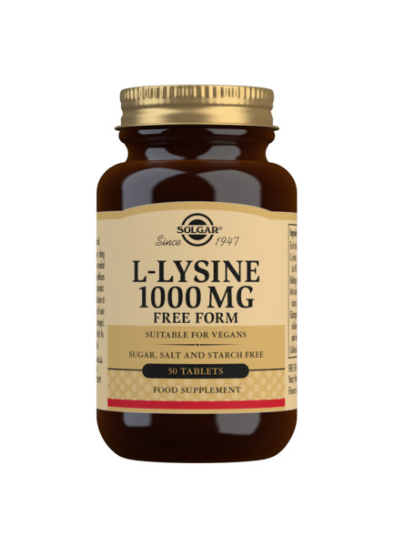 Solgar L-lysine 1000 mg