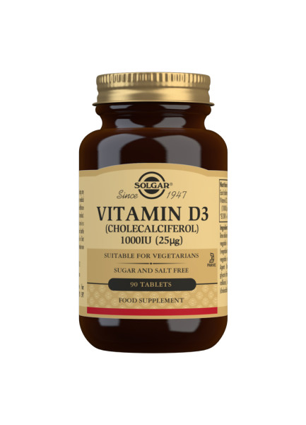 Solgar Vitamin D3 1000IU 100 softgels