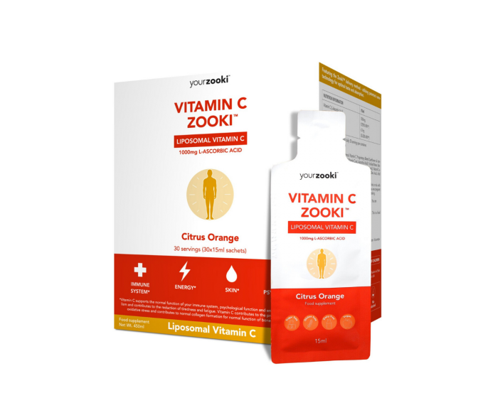 Zooki Vitamin C 1000 mg 30 sachets