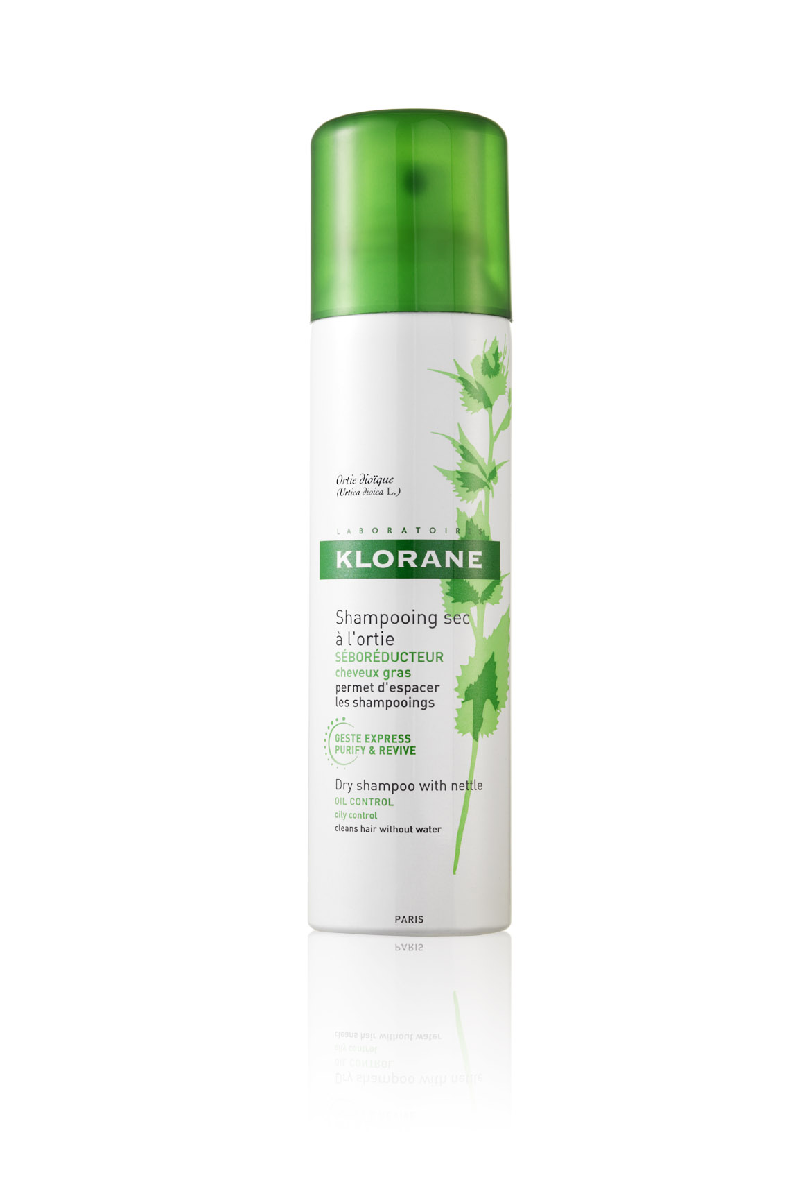 Klorane dry shampoo with nettle dark hair 150 ml