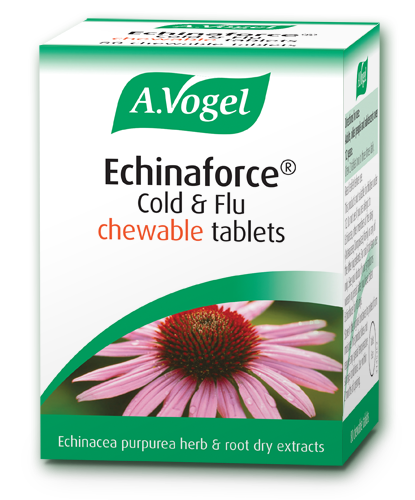 A Vogel Echinaforce cold and flu 40 chewable tablets
