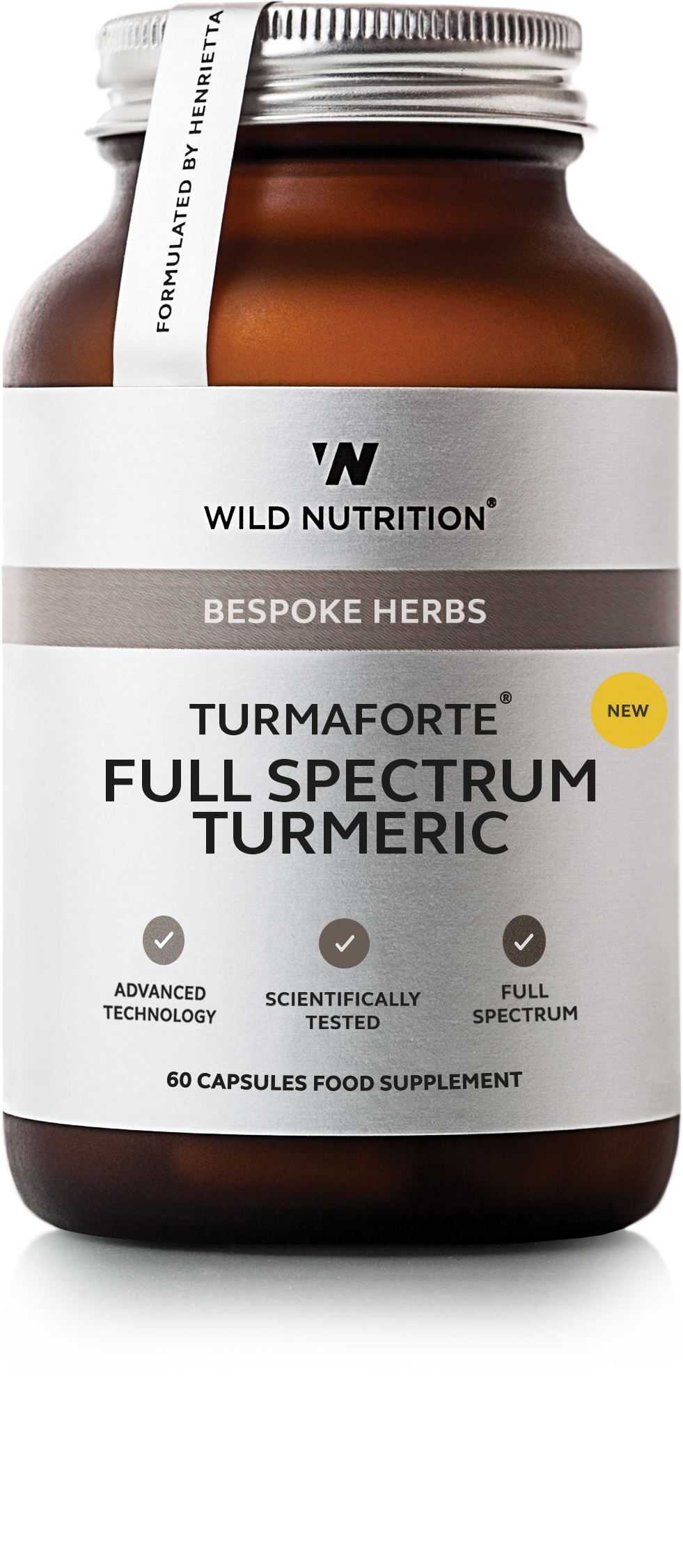 Wild Nutrition Turmeric 60 caps