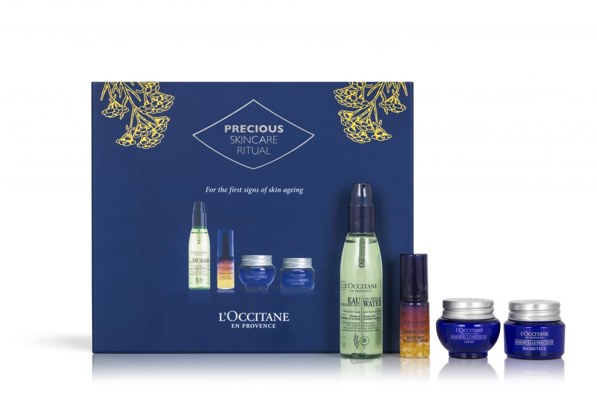 Loccitane Precious Skin care gift set