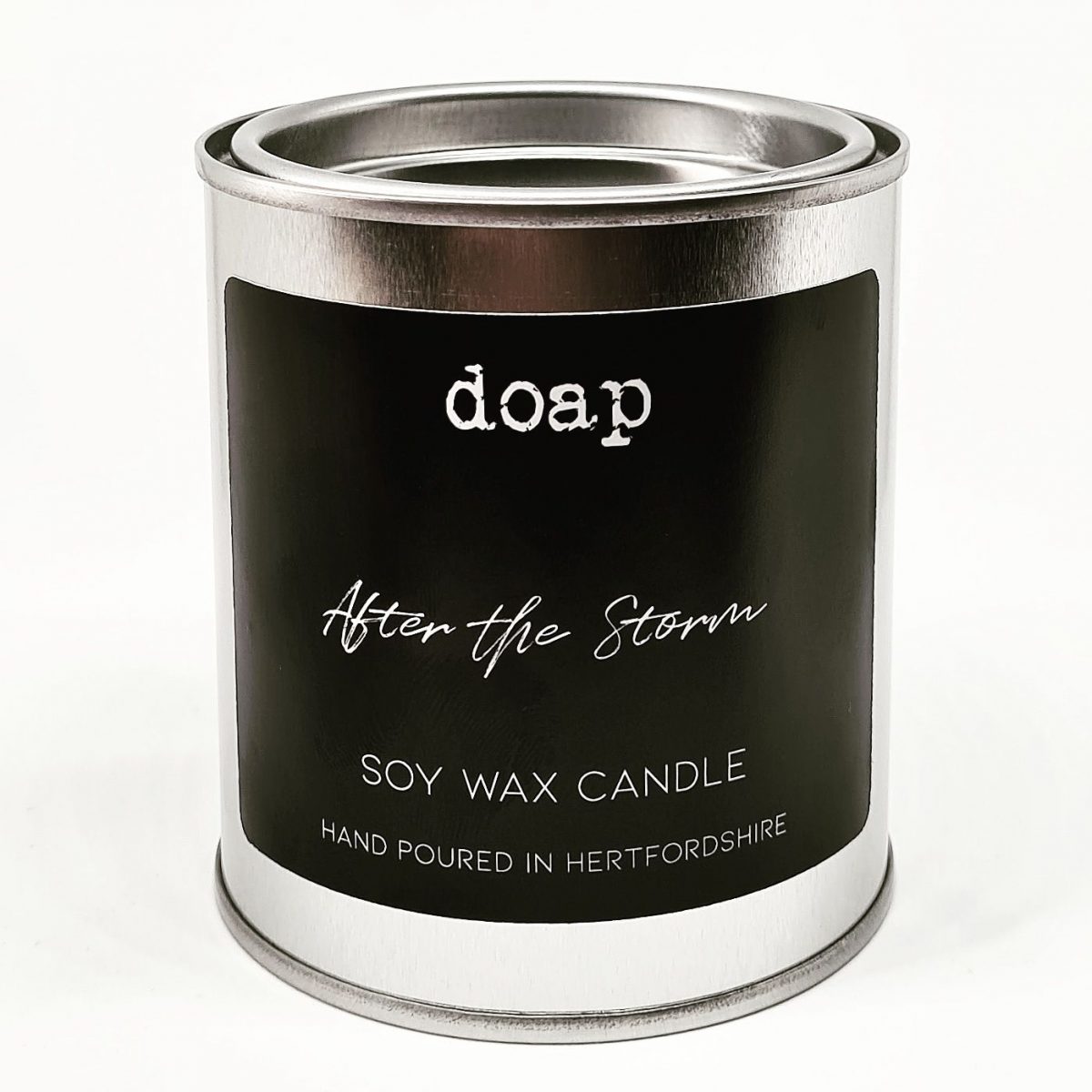 DOAP After The Storm Vegan Soy Wax Tinned Candle 250g