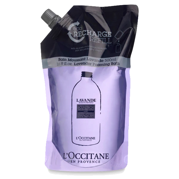 L'occiatne Lavender Foaming Bath Refill 500ml