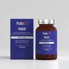 fabU R&R Relax Food Supplement 60 Capsules