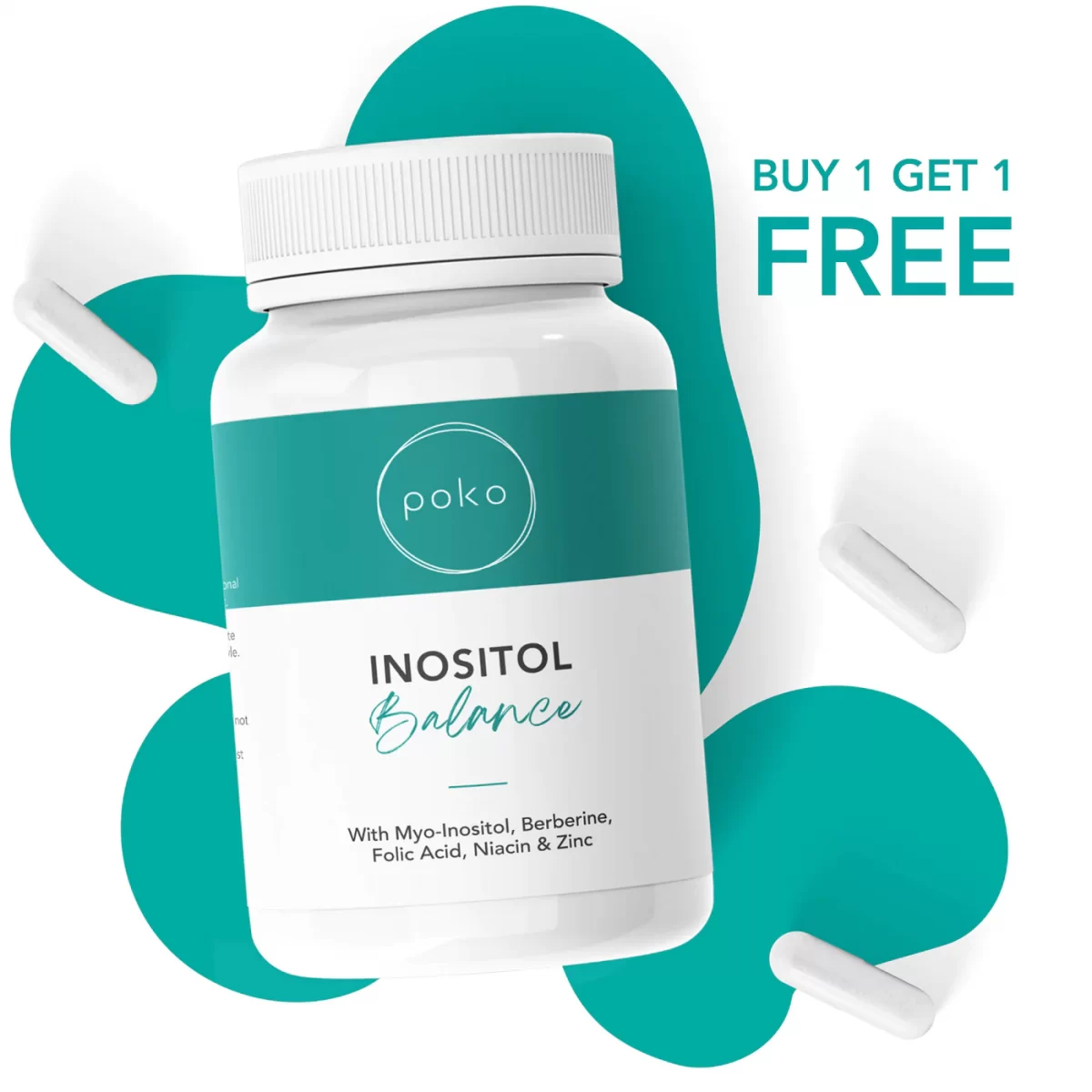 POKO Inositol Balance Supplement 60g